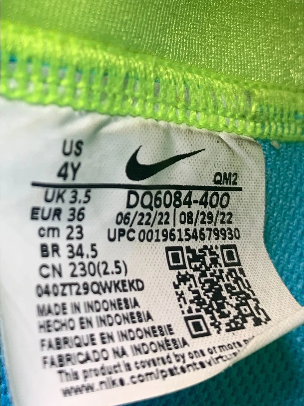 Kids Nike Blazer Mid 77 (Size 4Y US) Good Condition